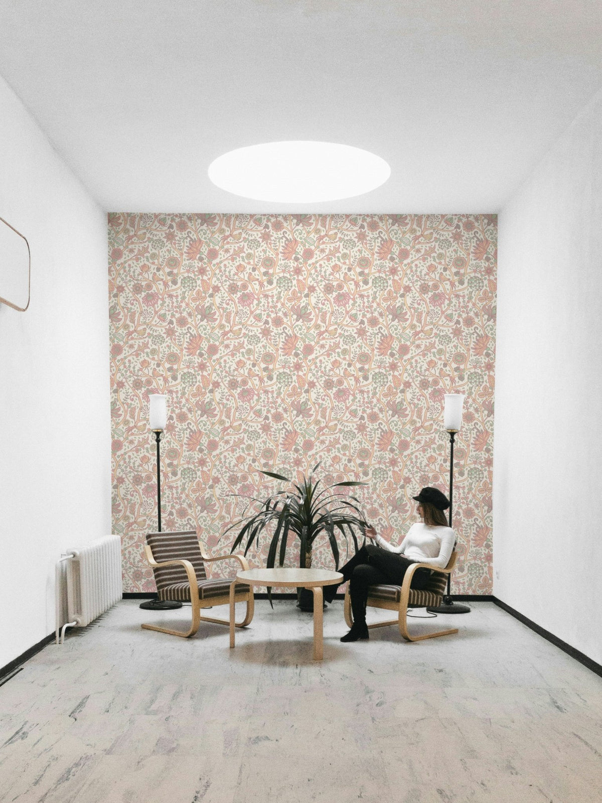 Vintage style tree branch wallpaper GD484

