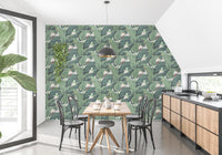 Stylish banana leaf wallpaper with a tropical vibe B111
