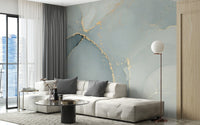 Grey Alcohol Ink Art Wallpaper Mural abstract-15

