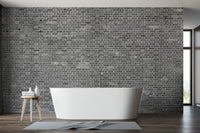 Stylish grey brick wallpaper for modern spaces brick-04