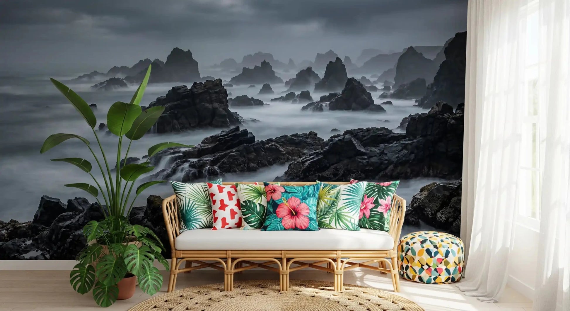 Grey Coast Mystique Wall Mural