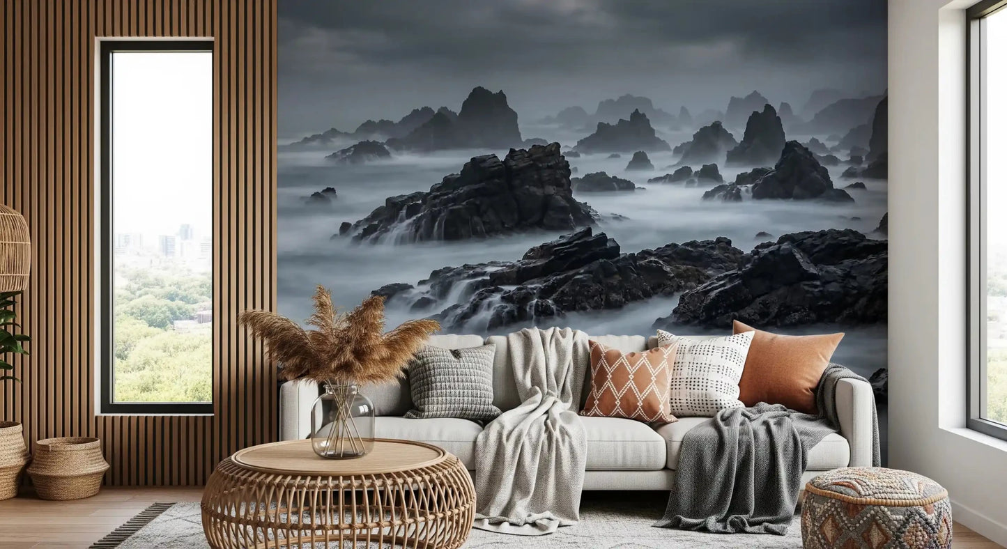 Grey Coast Mystique Wall Mural