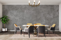 Modern Grey Concrete Wall Mural Design