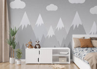 Mountain theme kids room decor
