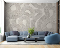 Grey Zen Wallpaper for serene wall aesthetics