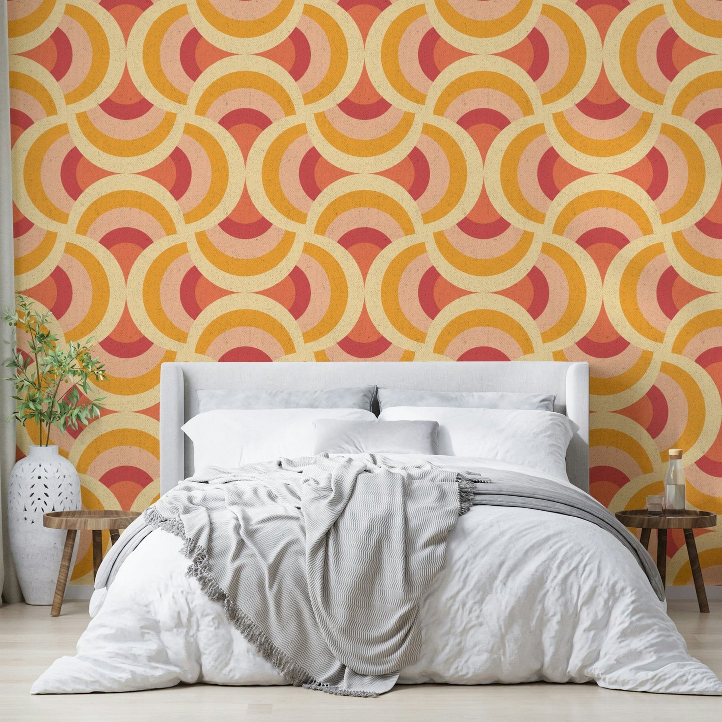 Picture of Groovy Circles Wallpaper
