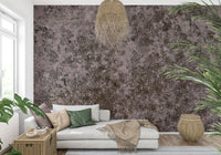 Detail of subtle cracks on the unique grunge finish wall mural.
