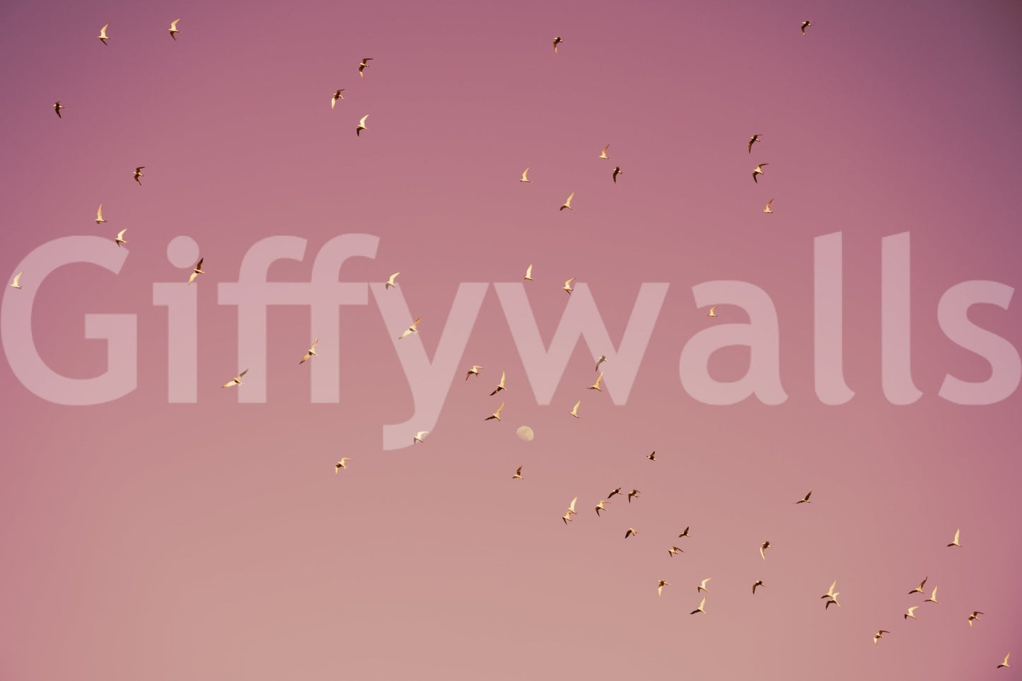 A detail of the brushstrokes and tones in the design.