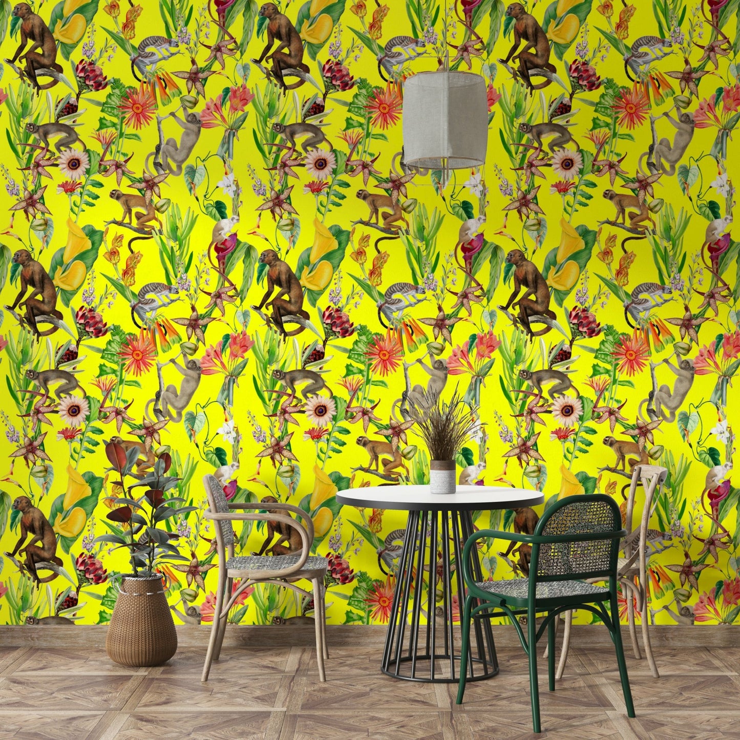 Minimalist geometric wallpaper for cozy rooms

