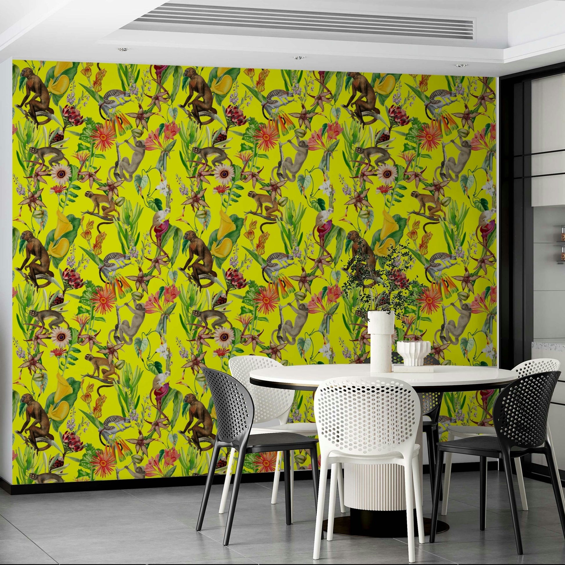 Hakuna wallpaper with soft geometric shapes

