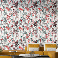 Hakuna Wallpaper with calm, tropical patterns

