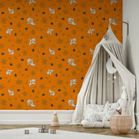 Halloween Haunt Party moonlit wall mural


