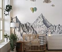 Mountain scene wallpaper mural
mountain-06