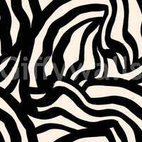 A vertical shot of the wavy lines pattern, showing its elegant flow