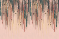 Hanging Wisteria Wallpaper Mural - Giffywalls