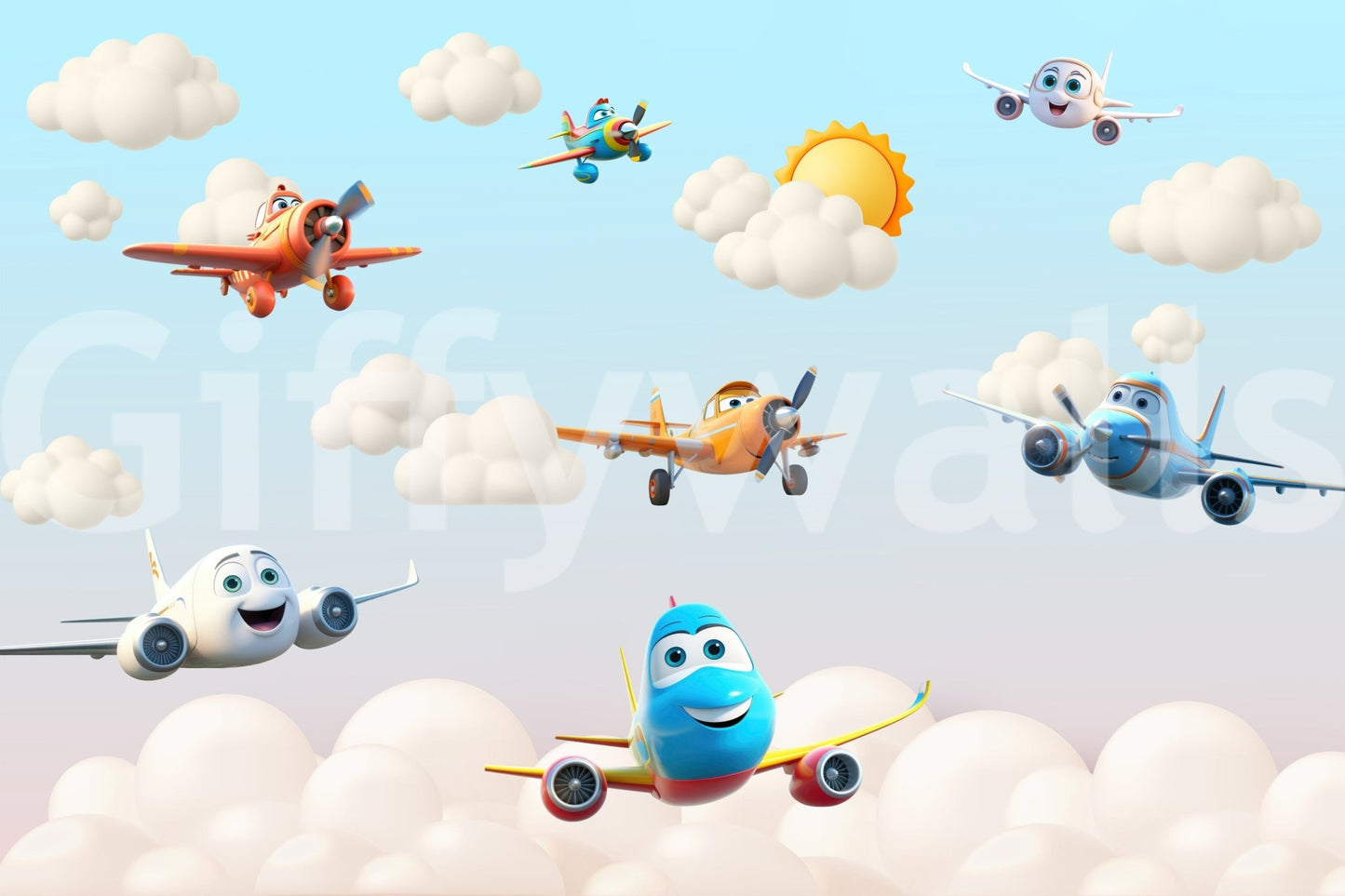 The style is a soft-focus illustration or a painterly design. GD4257

