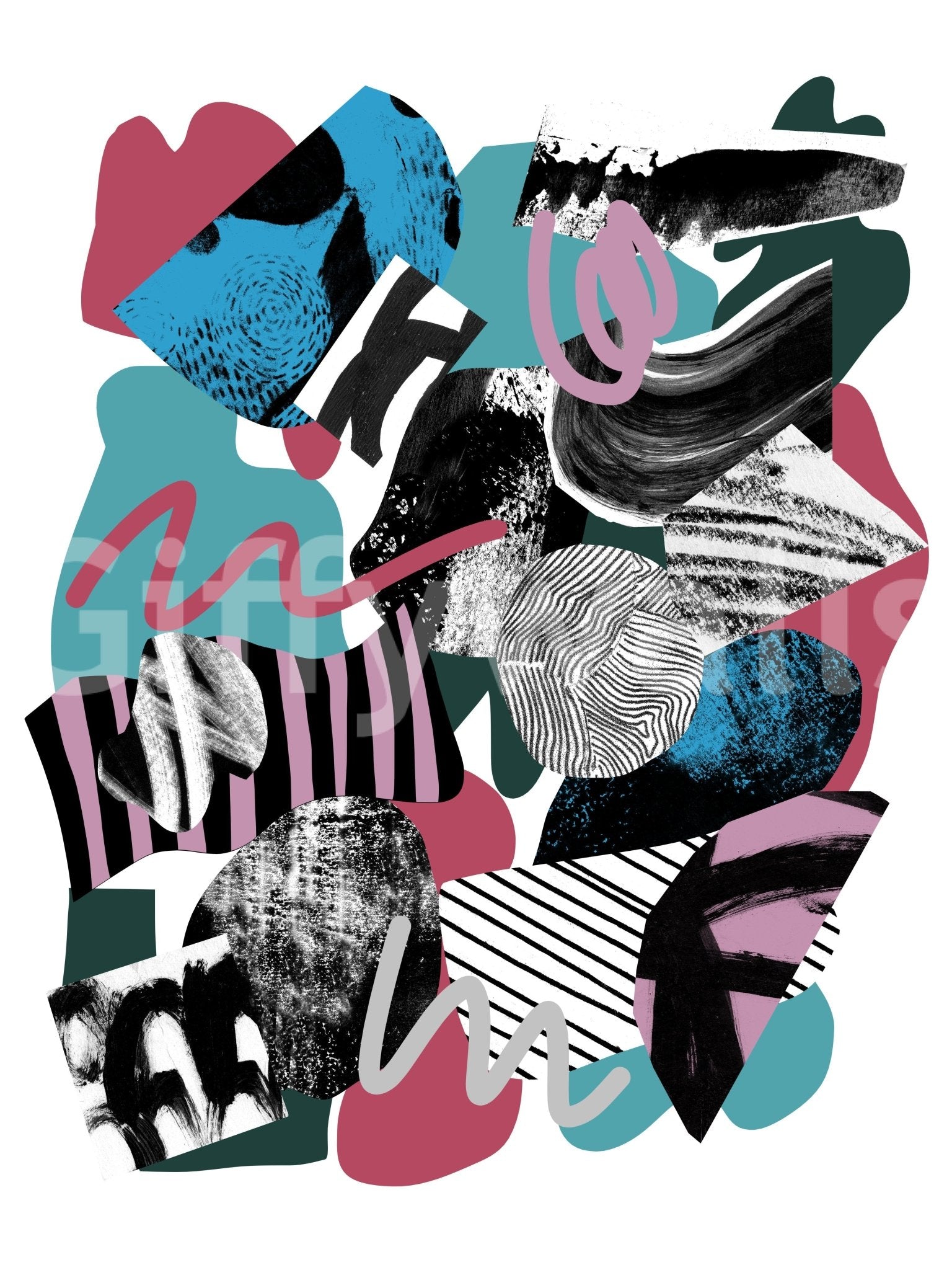 Light-filled room with Happy Soul wallpaper

