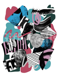 Light-filled room with Happy Soul wallpaper

