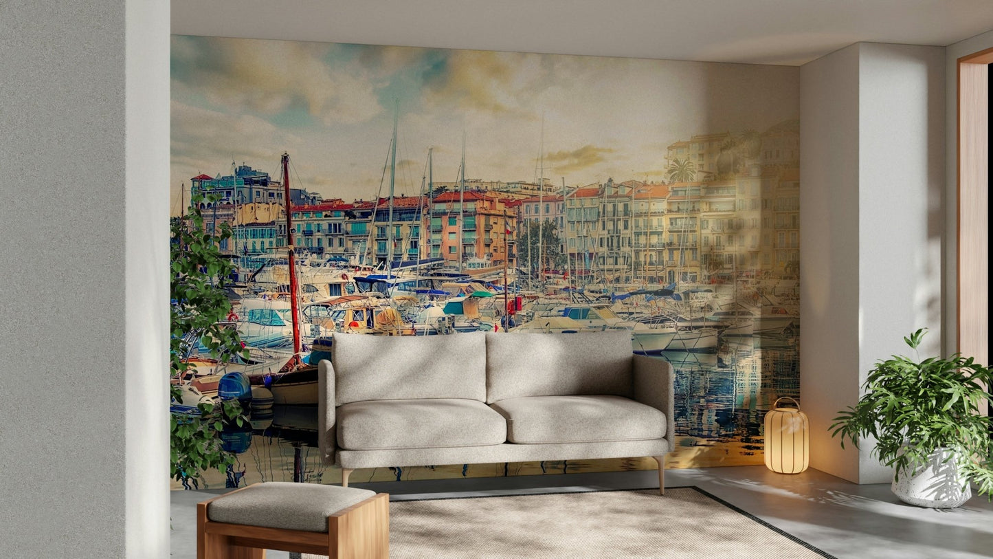Harbor Serenity Wall Mural