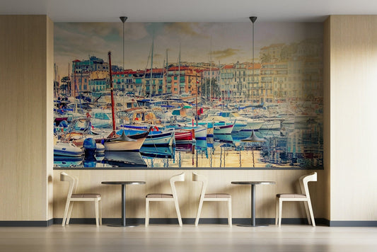 Harbor Serenity Wall Mural