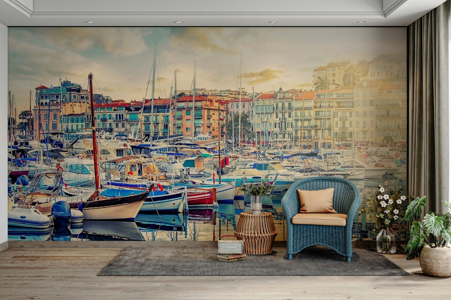 Harbor Serenity Wall Mural
