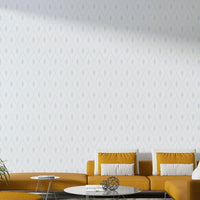 Geometric diamond wallpaper in azureish white

