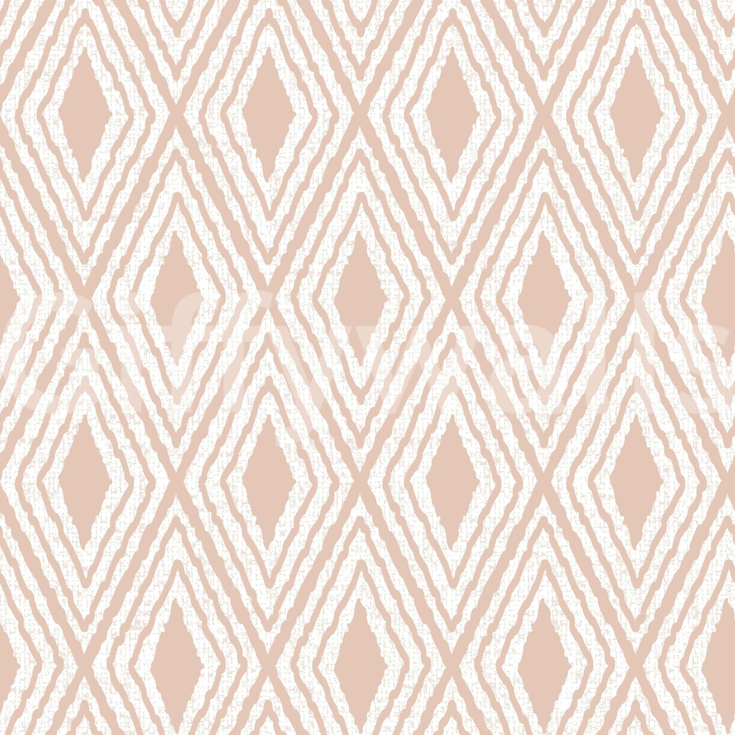 Trendy boho cream tan geometric wallpaper

