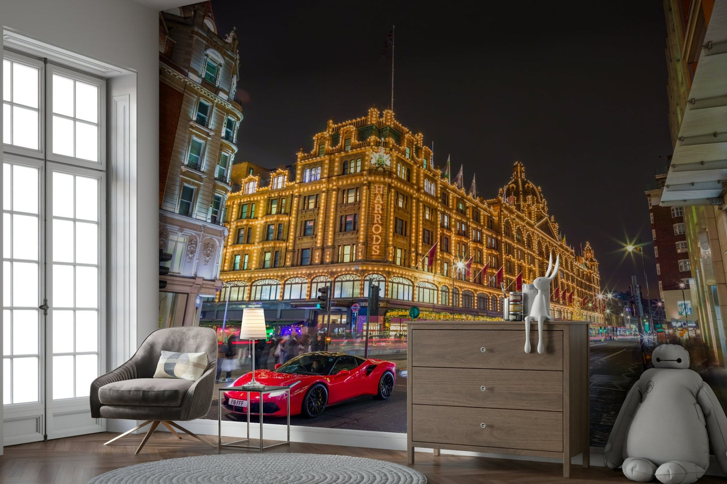 Sense of urban luxury and excitement.

