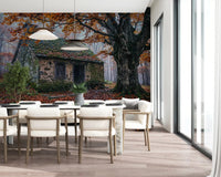 Harvest Hearth Haven Wall Mural