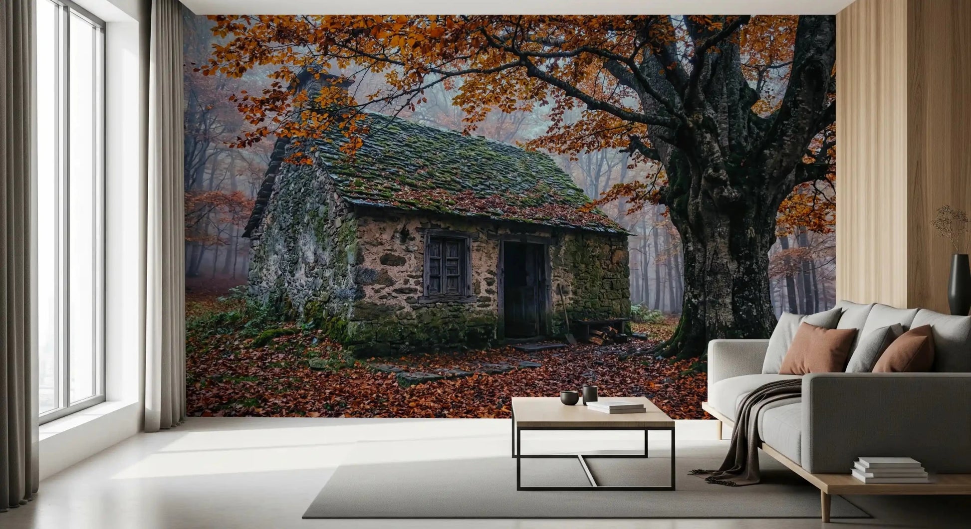 Harvest Hearth Haven Wall Mural