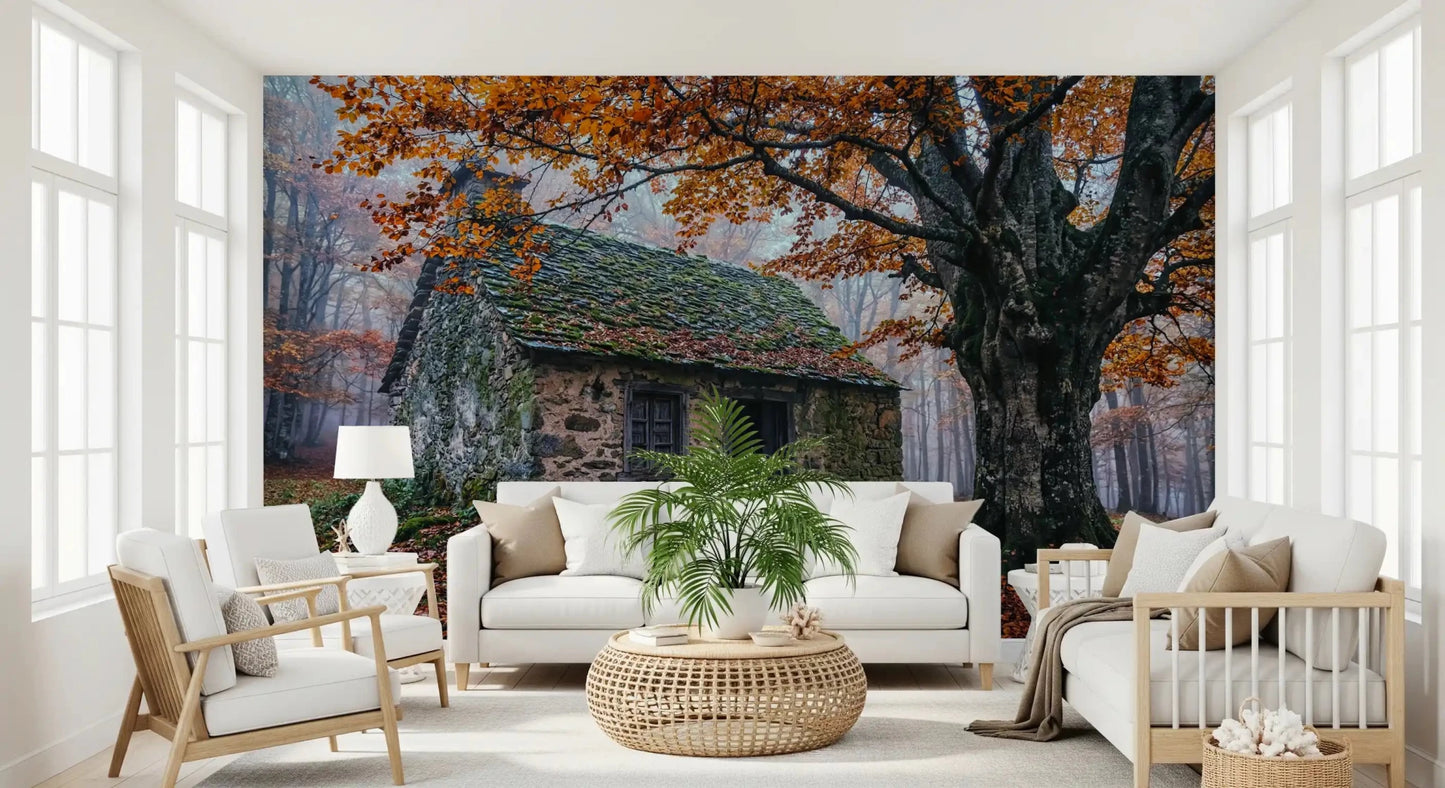 Harvest Hearth Haven Wall Mural