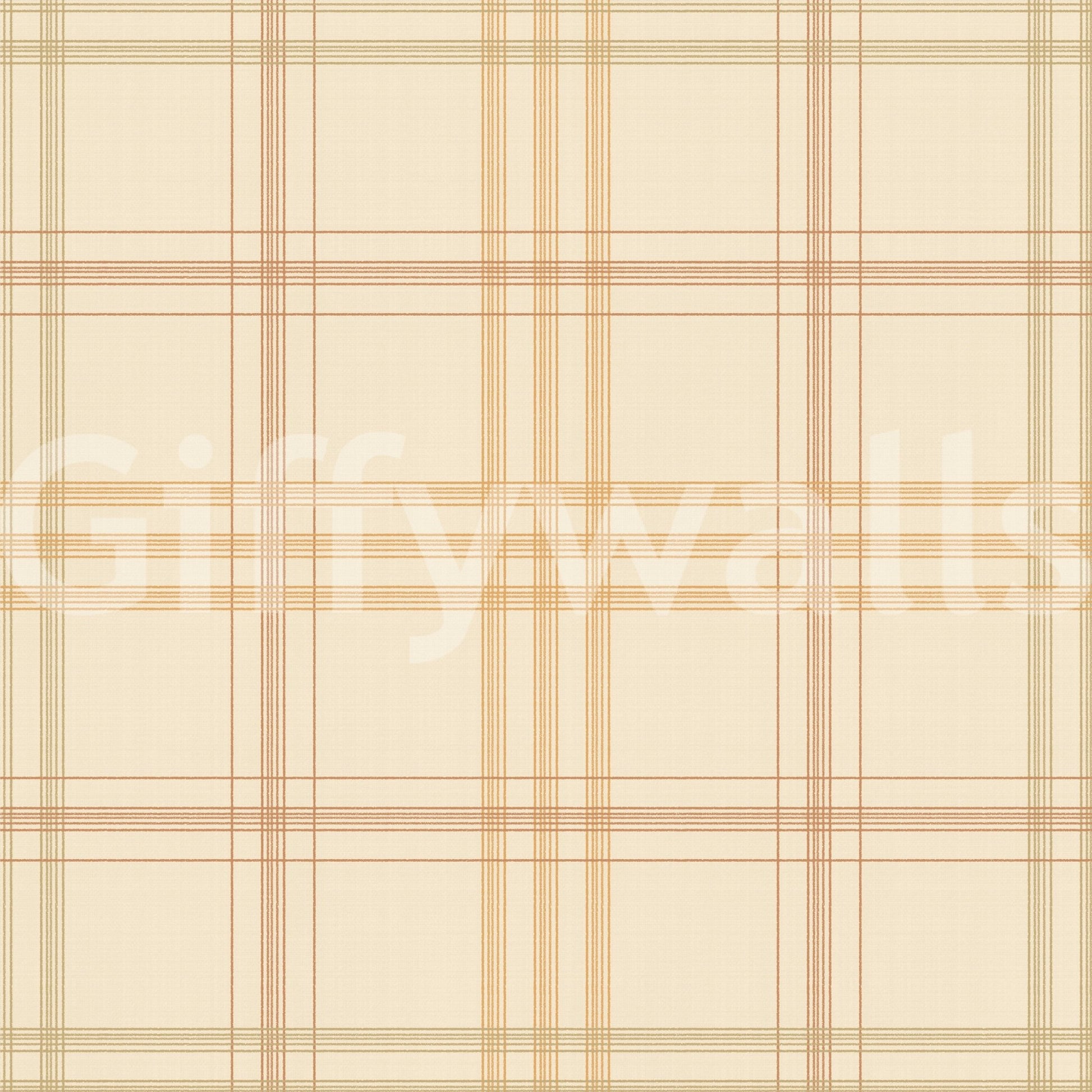 Harvest Plaid Muted Autumnal Wallpaper⁠