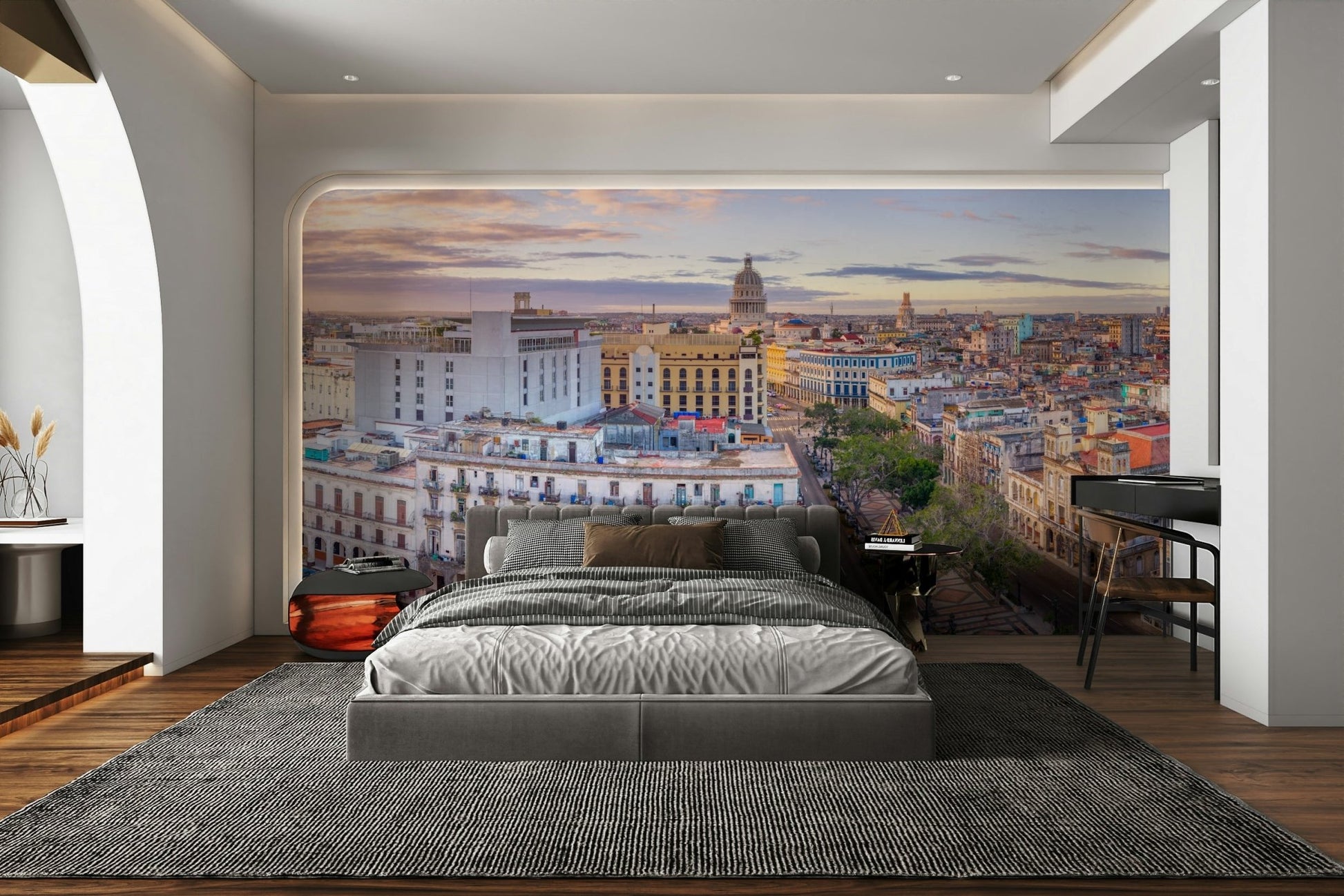 Havana’s Aerial Beauty Wall Mural
