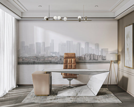 Picture of Hazy City Wall Mural

