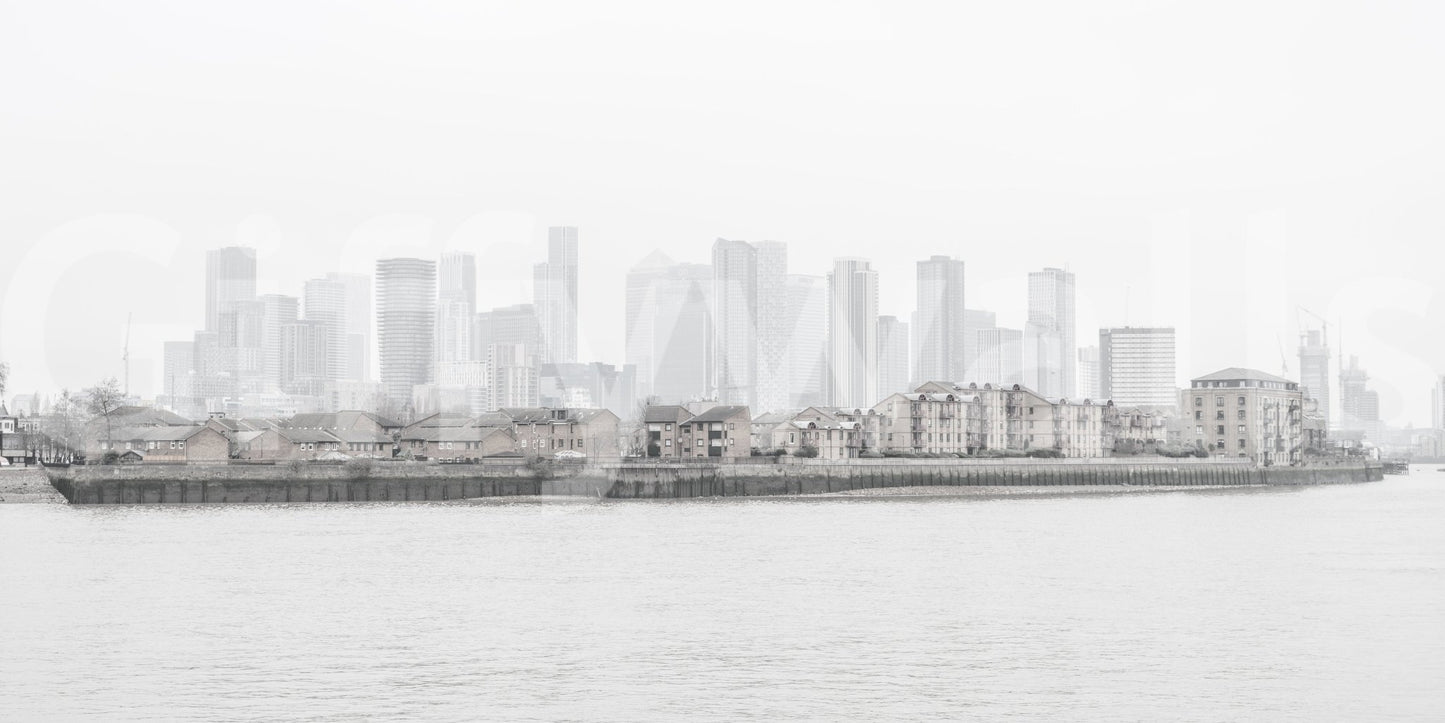 Modern city view wallpaper GD3151

