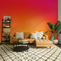 Hot Pink and Orange Heat Map Gradient Wall Art, GD1511