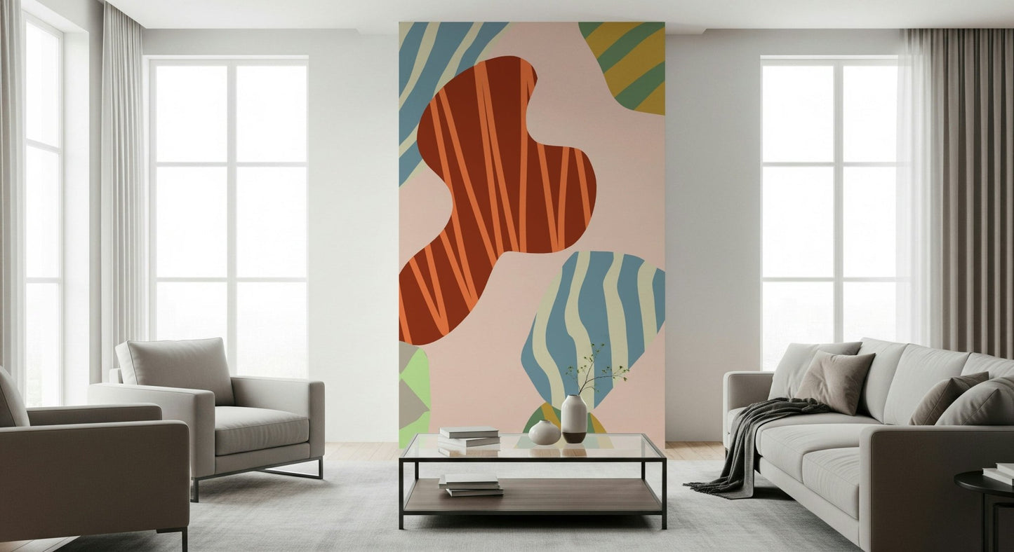 Heat waves Wall Mural