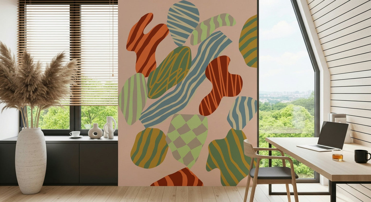 Heat waves Wall Mural