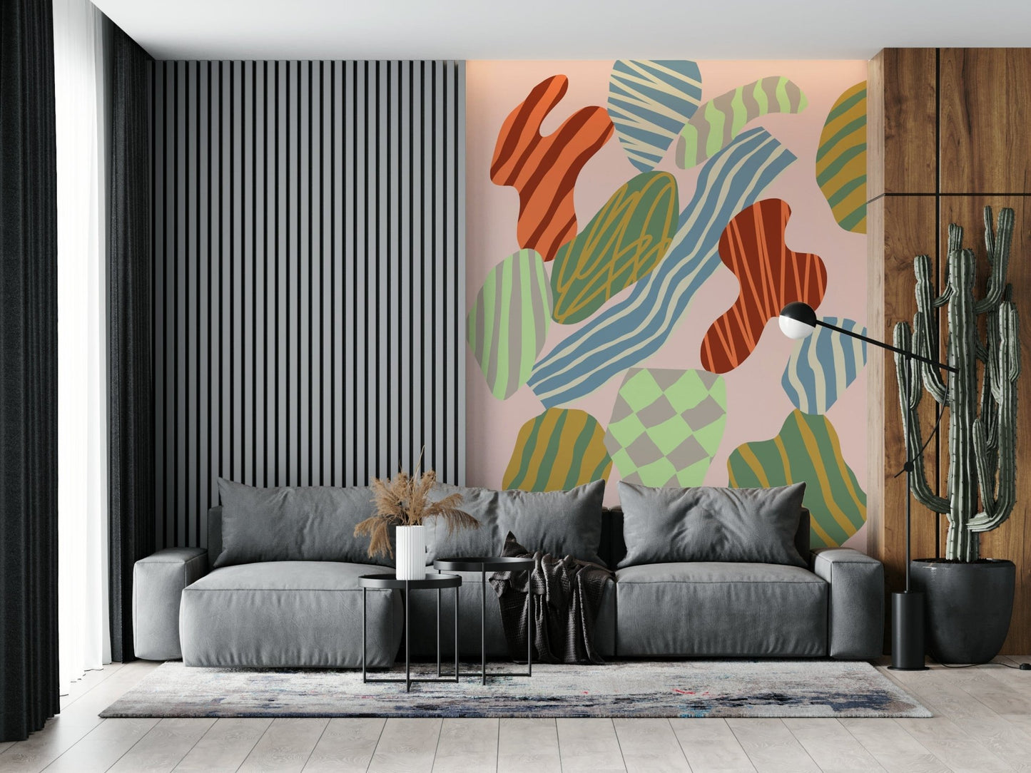 Heat waves Wall Mural