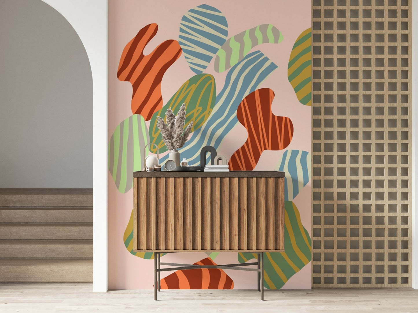 Heat waves Wall Mural