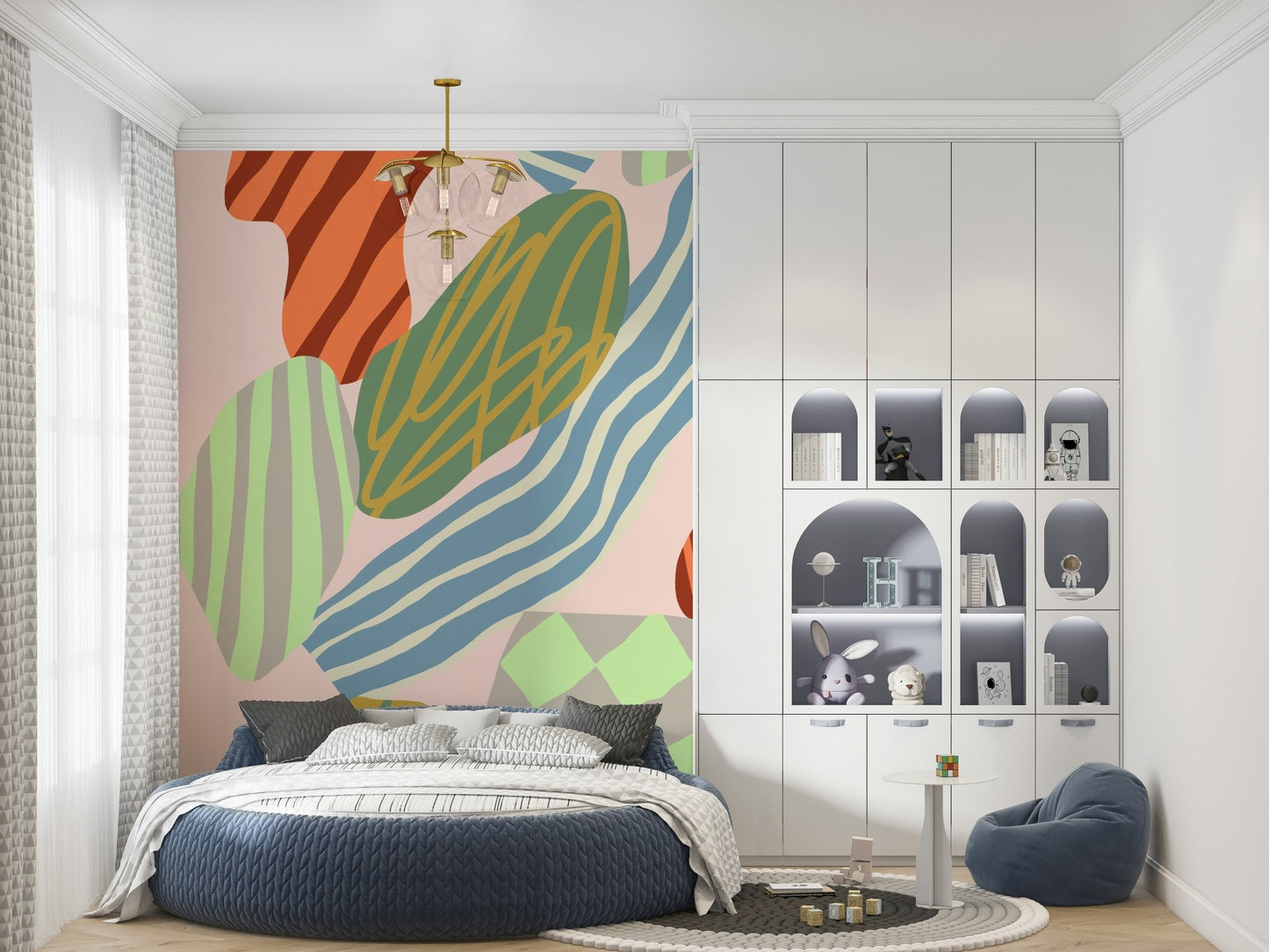 Heat waves Wall Mural