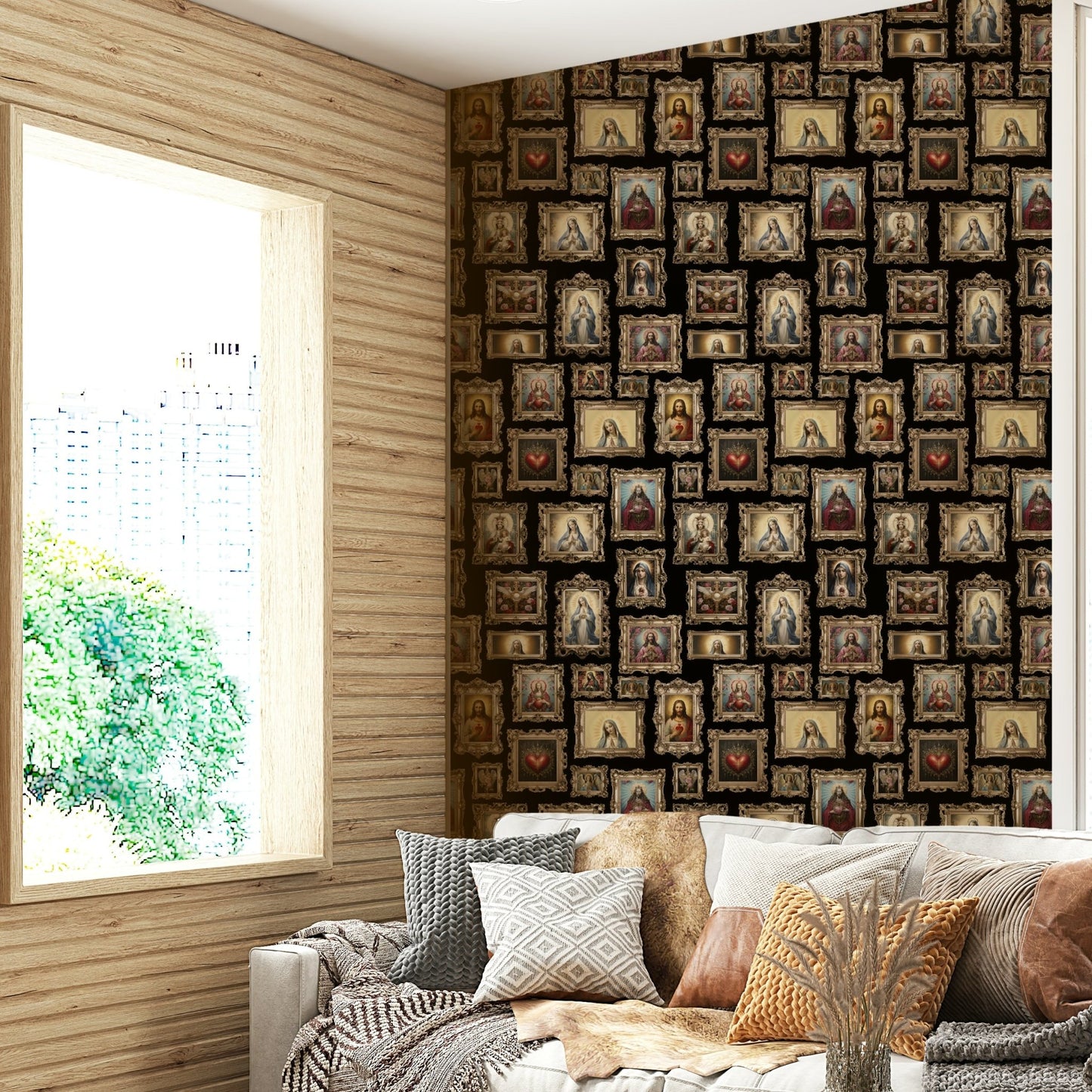 Wallpaper for walls with a sophisticated, timeless feel

