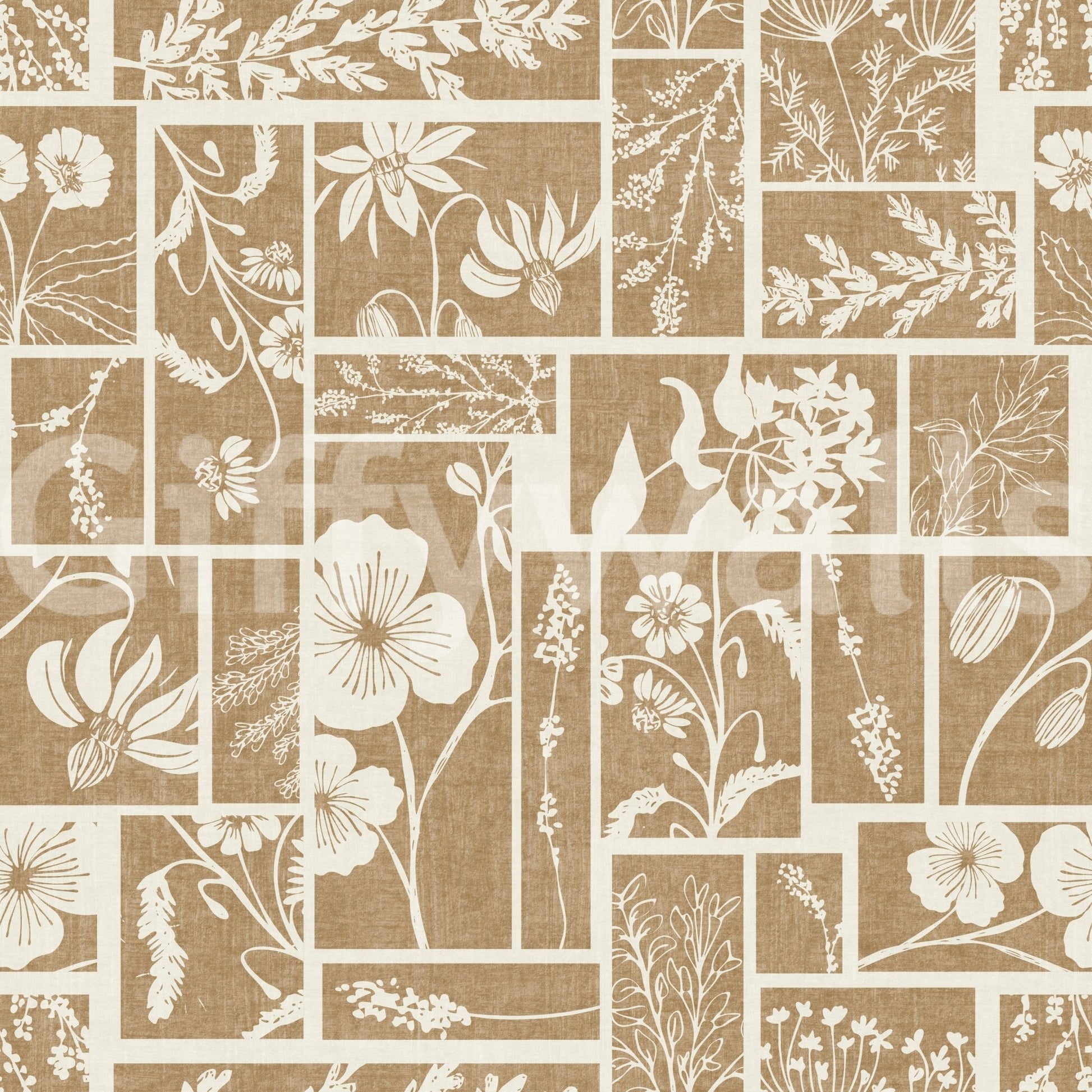 Heirloom Botanical Patch Wallpaper⁠