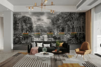 Beautiful Herengracht Amsterdam wall mural for modern decor

