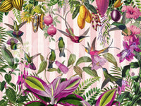 Wallpaper with a fresh and lively look