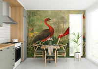 Hidden Oasis wall mural bringing tranquility indoors.

