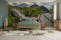 Rugged, lush landscapes.

