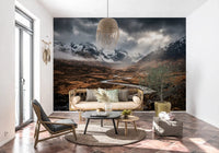 Hallway featuring Highlands' Embrace wall mural view