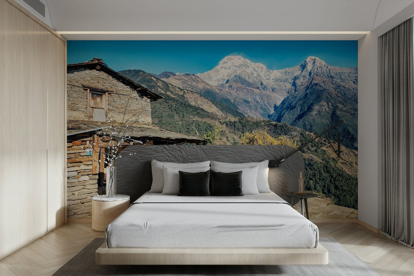 Himalayan Home View Wall Mural