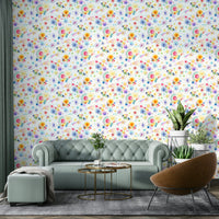 Whimsical star wall mural

